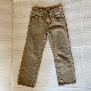 DANIEL L JEANS Boys Khaki Size 4
